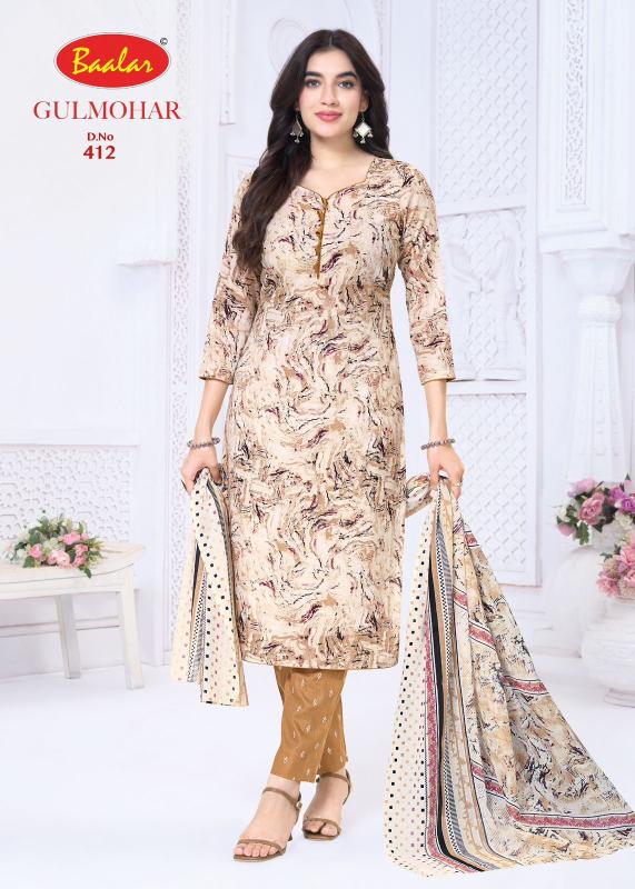 Baalar gulmohar vol-4 dress material wholesale in dubai